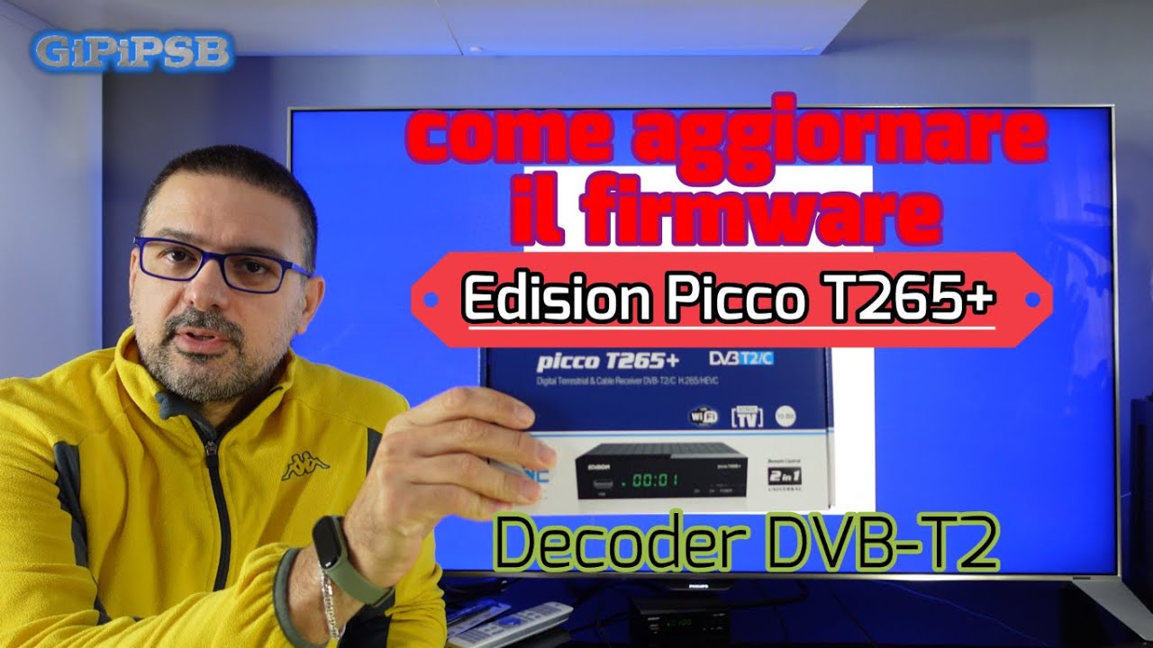 Actualización de software para Edision Picco T265+